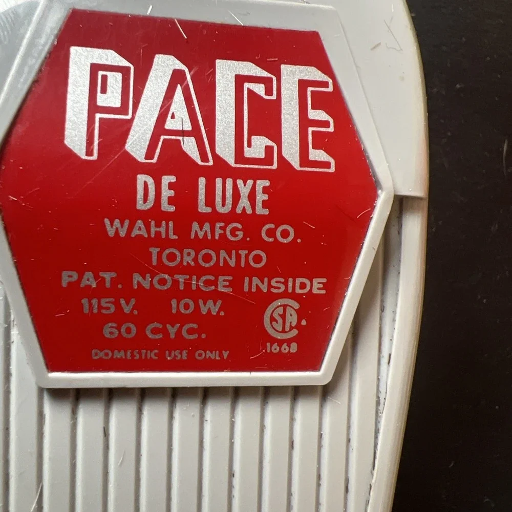 Vintage Pace De Luxe Home Barber Kit Clippers No. 126 By Wahl & Accessories